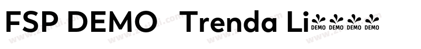 FSP DEMO   Trenda Li字体转换